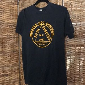 Vintage Miracle Hot Spgs CA tee